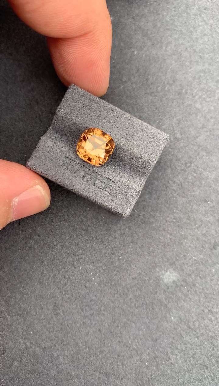 未镶嵌裸石碧玺3.4ct天然碧玺 无烧 定制 AC