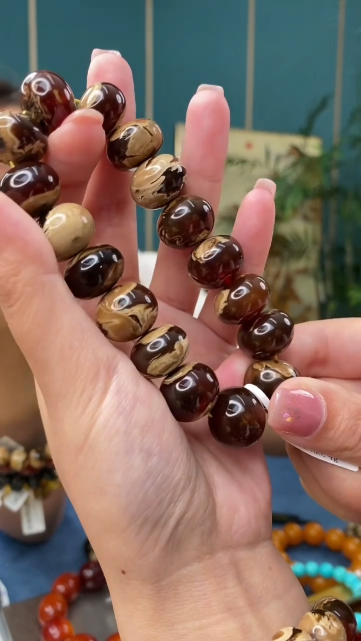 【闪购商品】琥珀裸石未镶嵌3/5-GM-#91