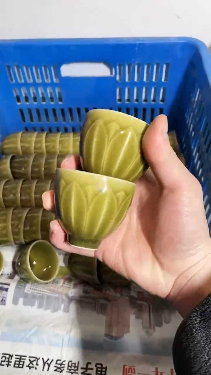 【闪购商品】2个 特价 微瑕 慧仙青瓷