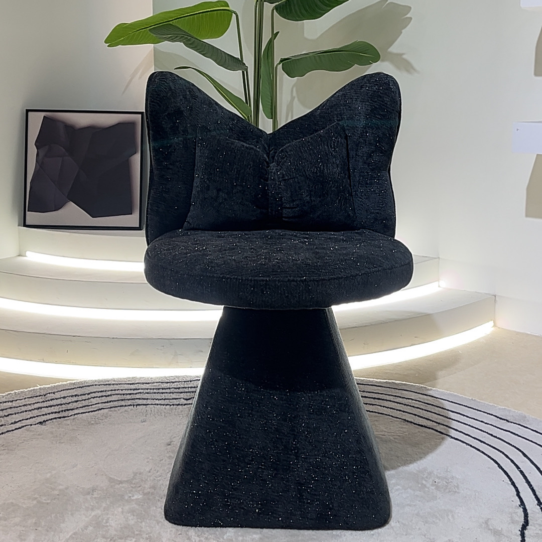 梳妆凳网红轻奢蝴蝶梳妆椅卧室女孩化妆旋转化妆椅