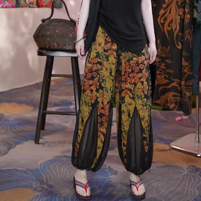 【南瓜裤】百搭时尚潮流休闲气质显瘦轻奢女款休闲裤1052