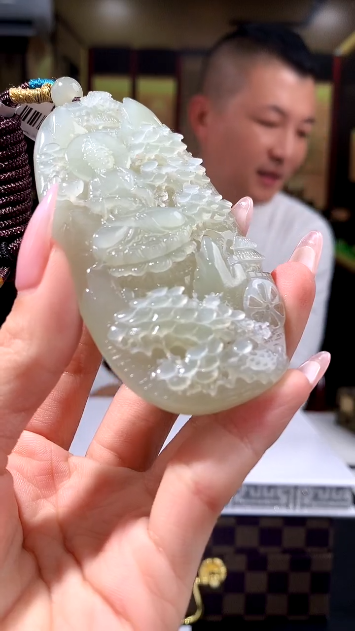 【闪购商品】定制和田玉老厂长匠心馆和田玉