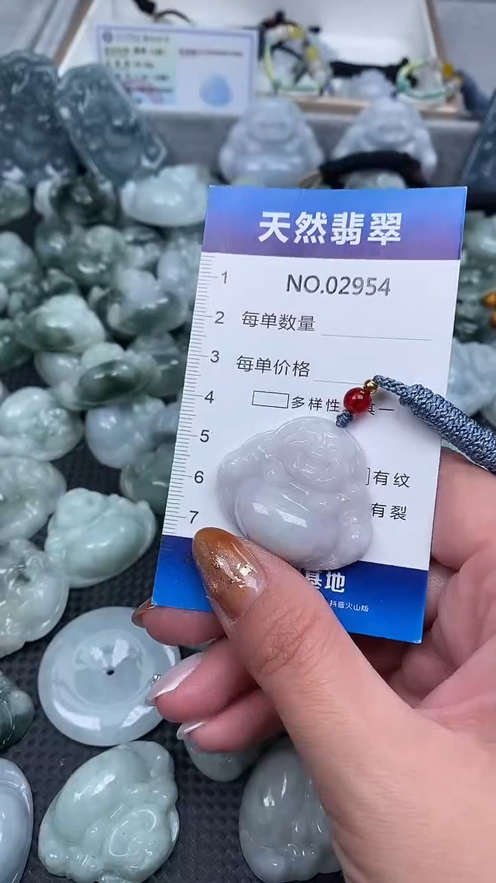 颈饰未镶嵌翡翠纯天然A货翡翠2954