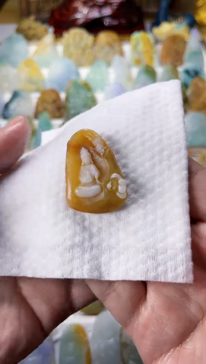 【闪购商品】定制翡翠未镶嵌毛货定制 不退不换