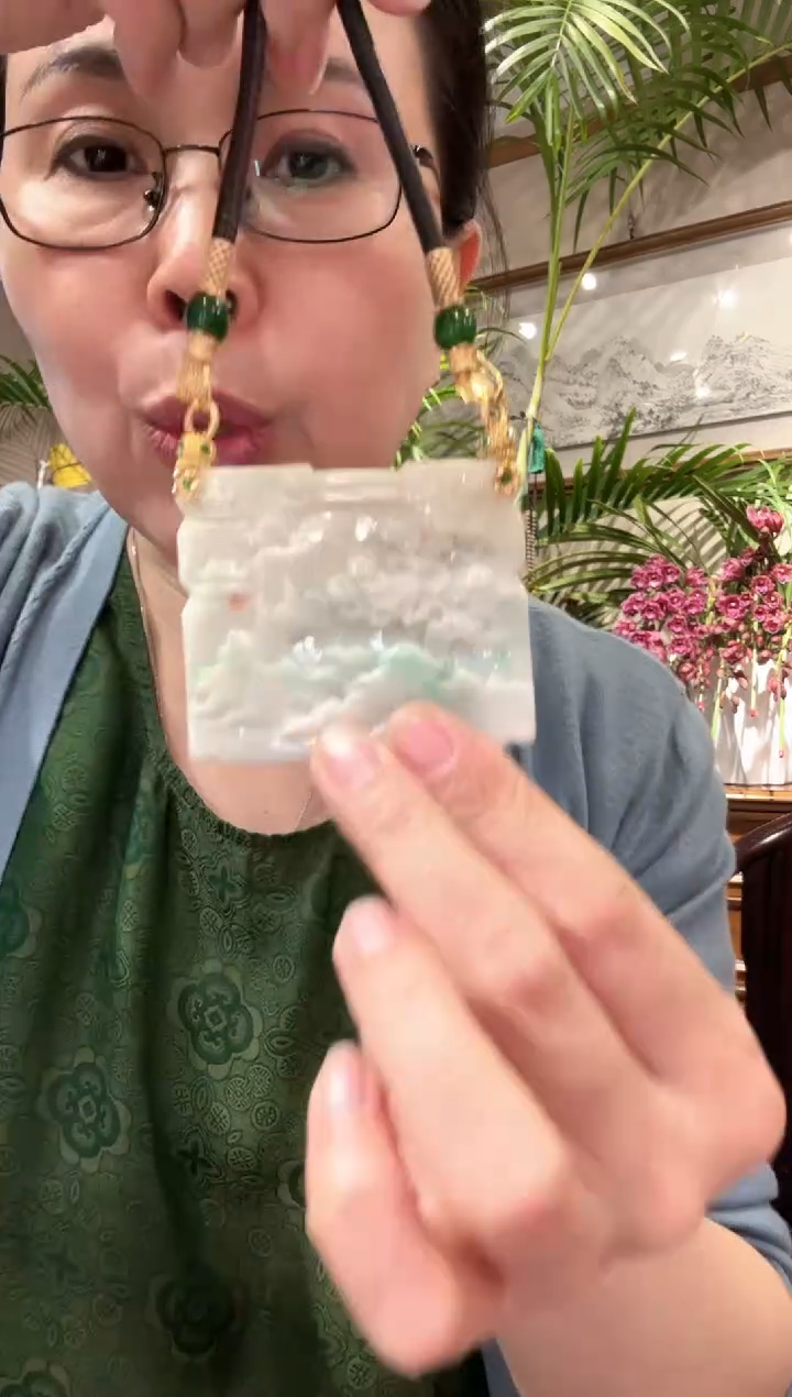 【闪购商品】翡翠颈饰未镶嵌国风