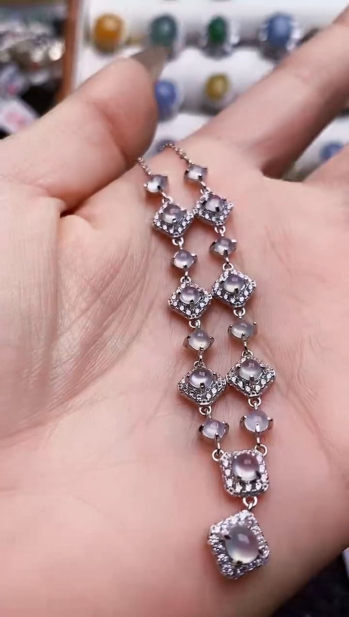 银S925镶嵌戒指翡翠3071