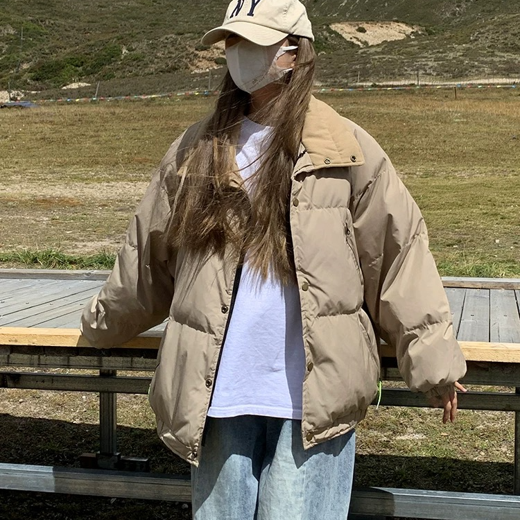 保暖棉服衣秋冬加厚百搭一件【非图片】