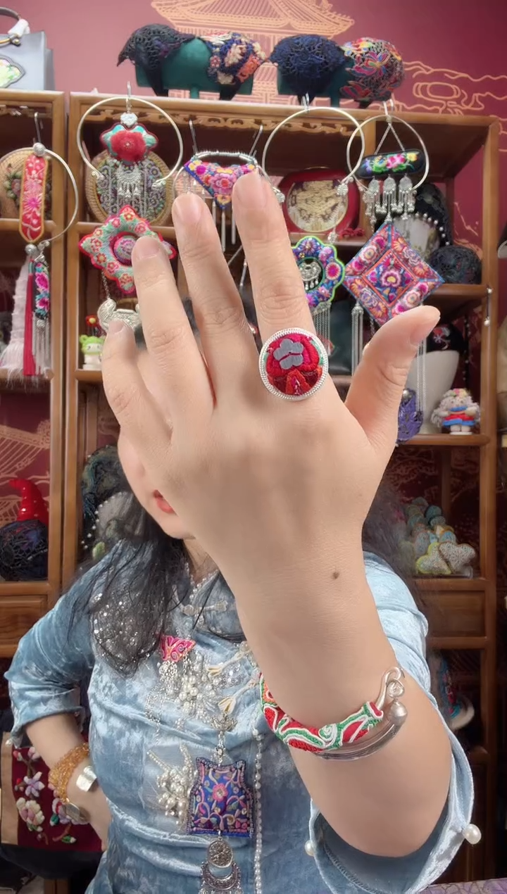 刺绣戒指36甜甜家