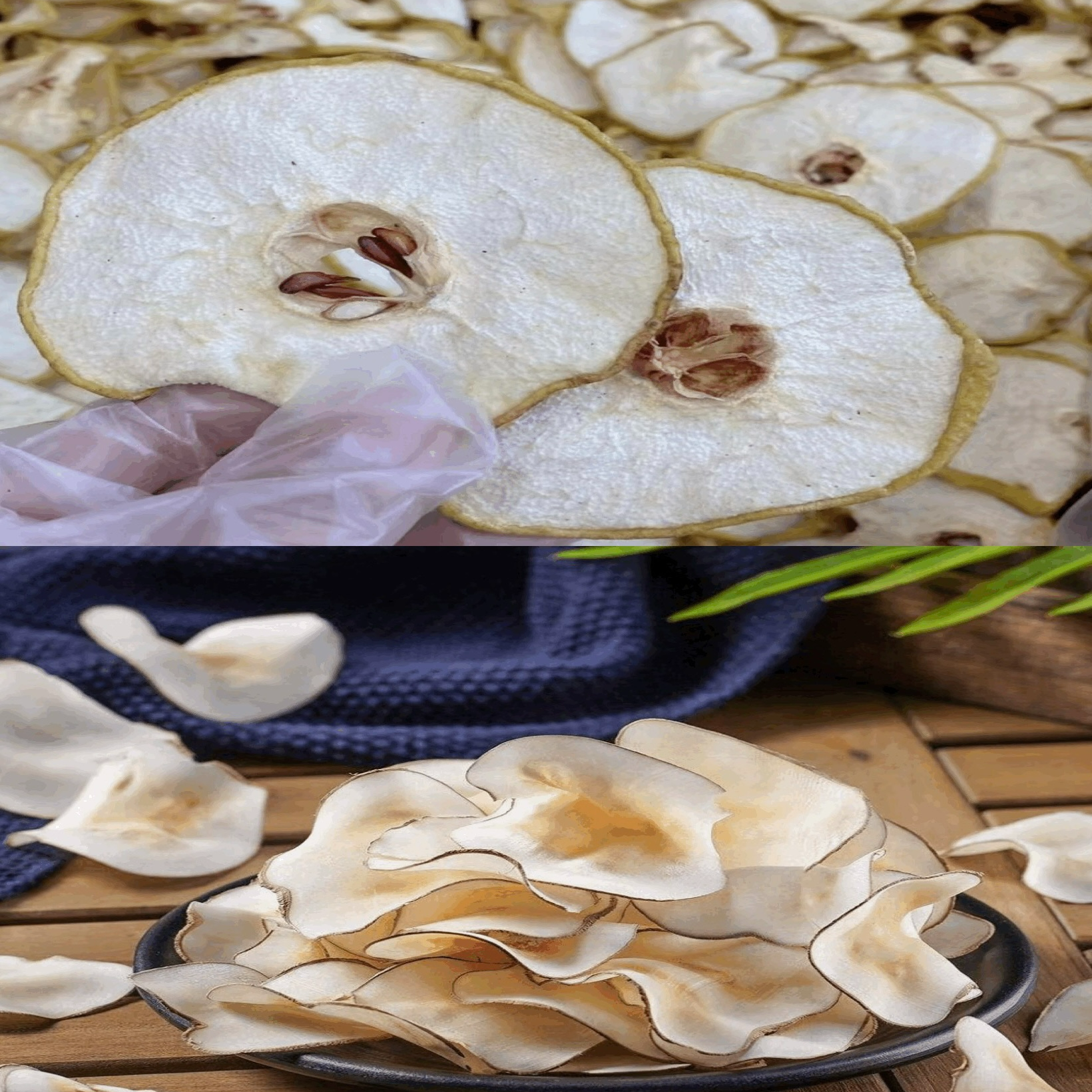 【小丸子1】海底椰+雪梨干 套餐 干货1000g