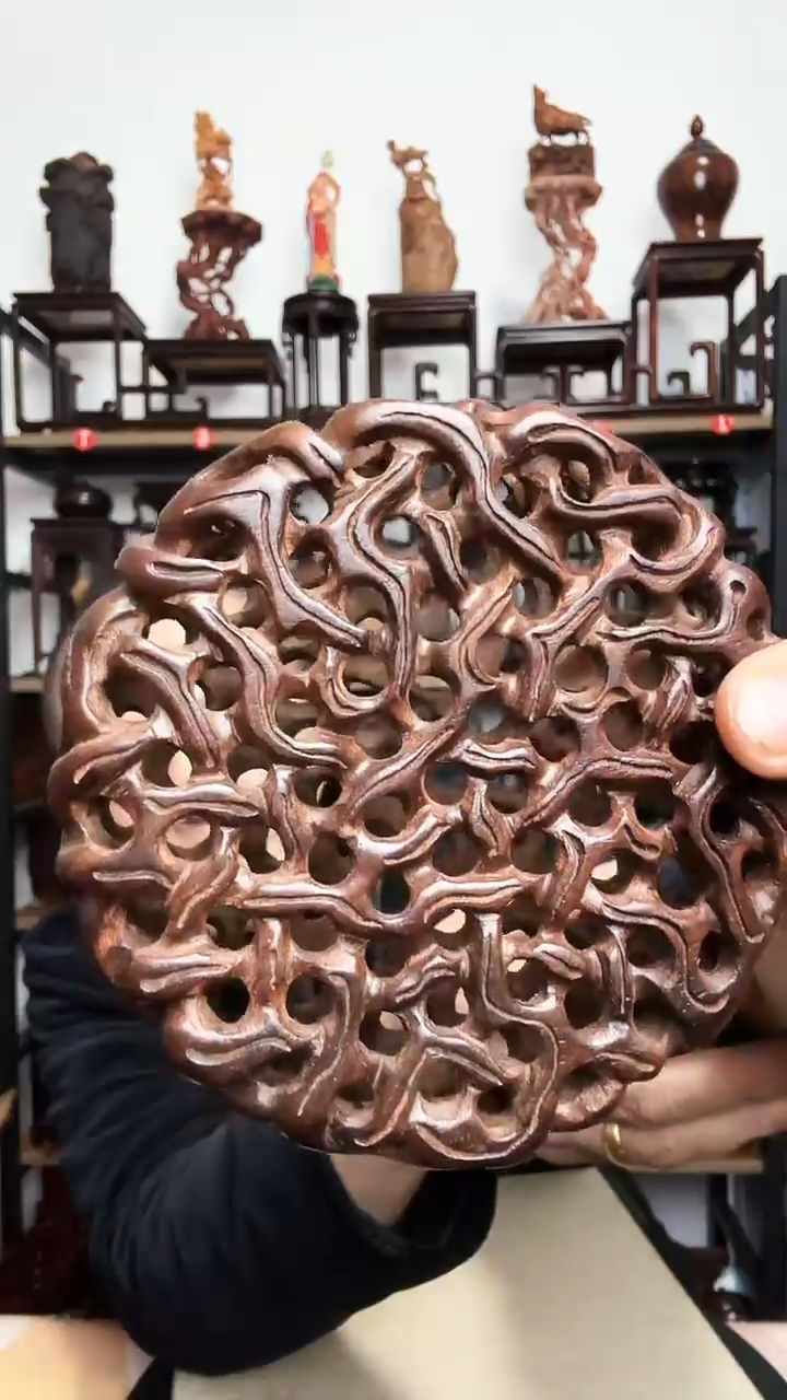 紫砂神*底座木11直径