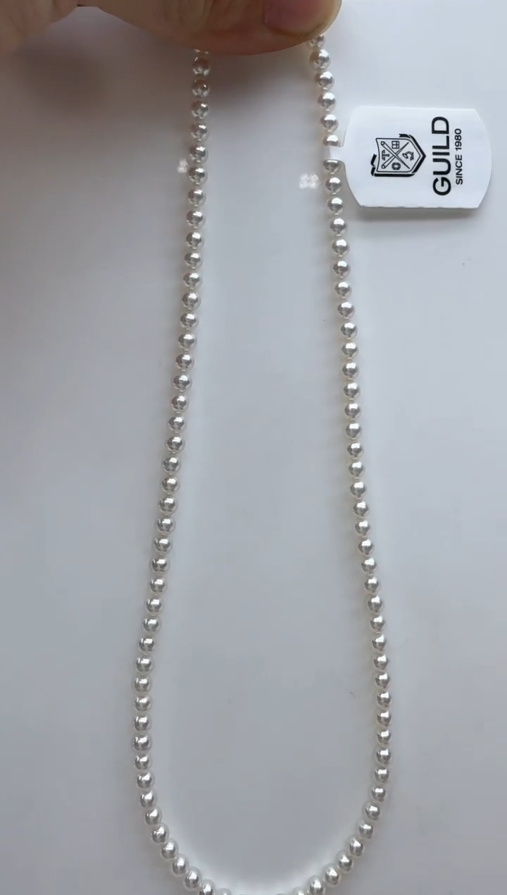 【闪购商品】淡水珍珠颈饰18K金镶嵌吉尔德