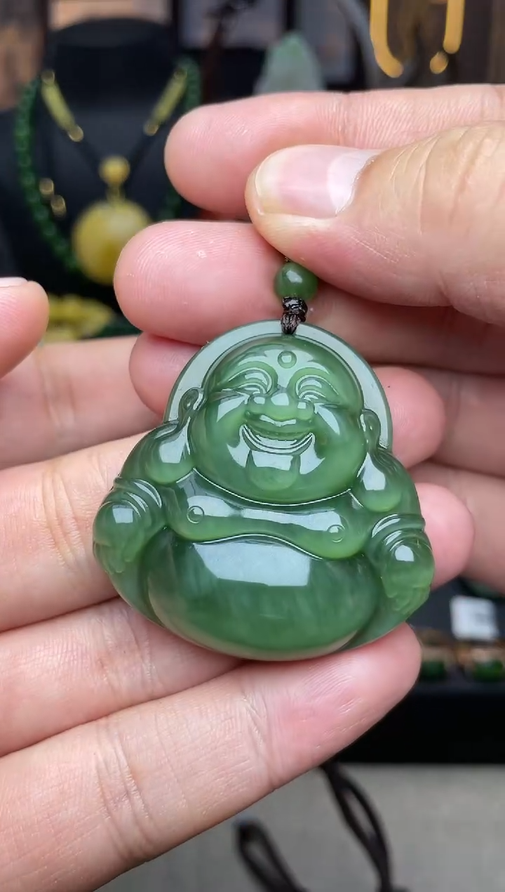 【闪购商品】和田玉颈饰未镶嵌gh35吊坠
