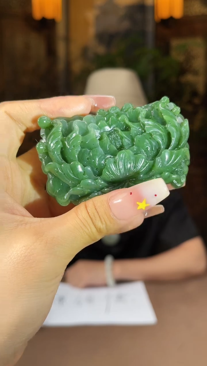 和田玉未镶嵌颈饰S308