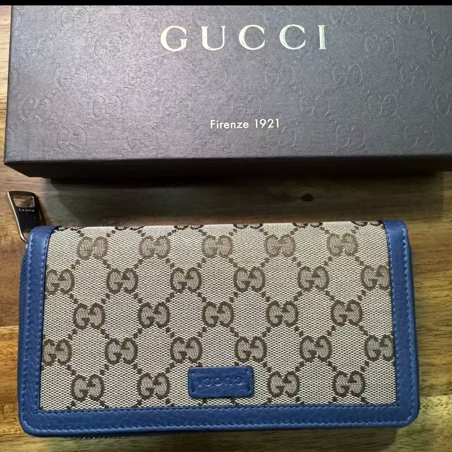 99新 GUCCI/古驰 古驰老花钱包/Y106