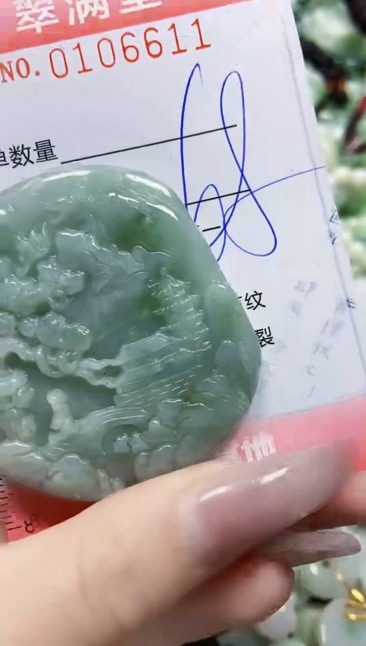 【闪购商品】翡翠颈饰未镶嵌闪购0106611