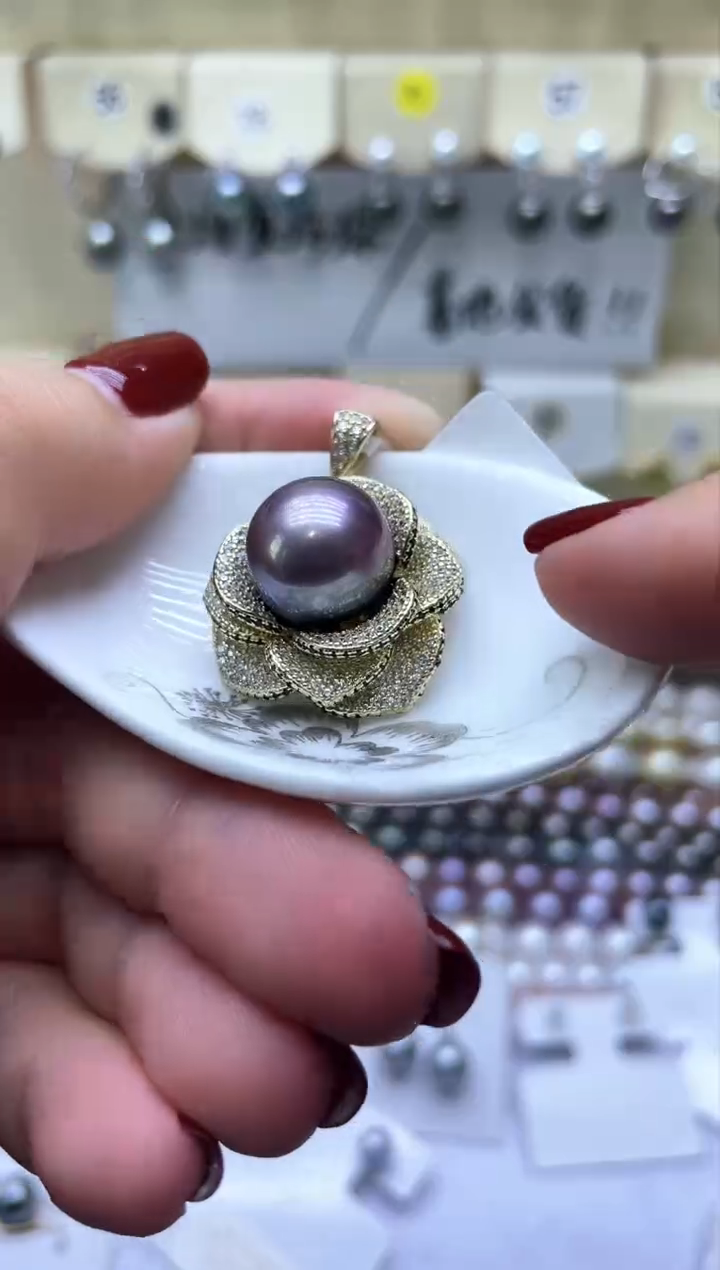 【闪购商品】淡水珍珠颈饰未镶嵌淡水吊坠