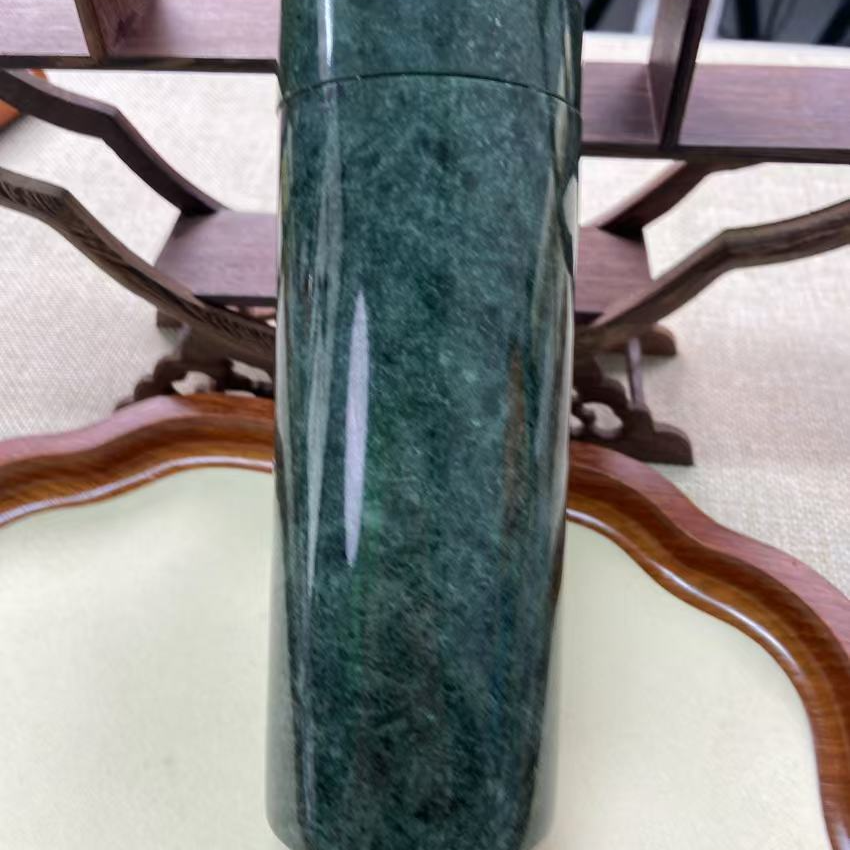 岫玉杯子喝水泡茶