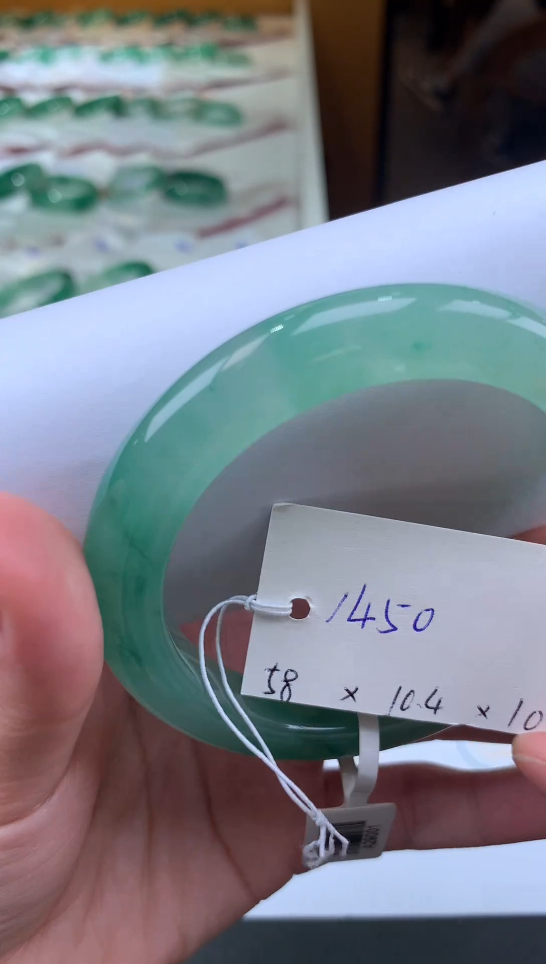 【闪购商品】石英质玉手镯未镶嵌天然玉石非洲翠手镯