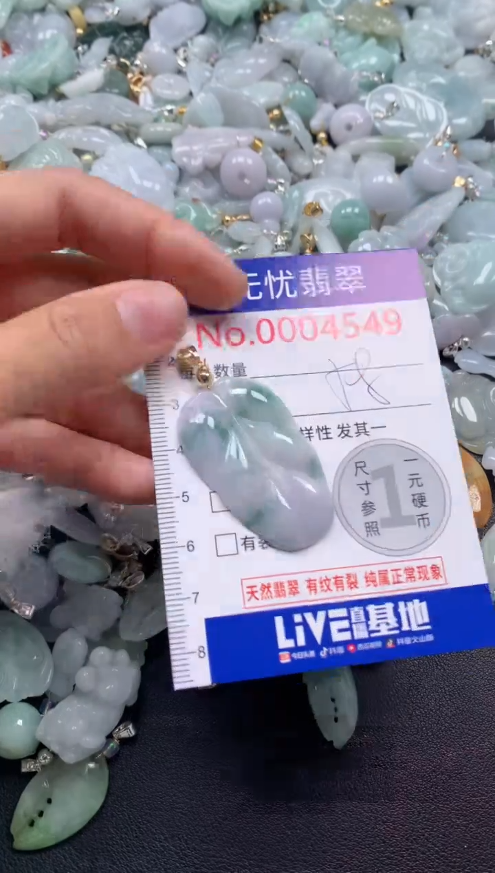 颈饰未镶嵌翡翠4549