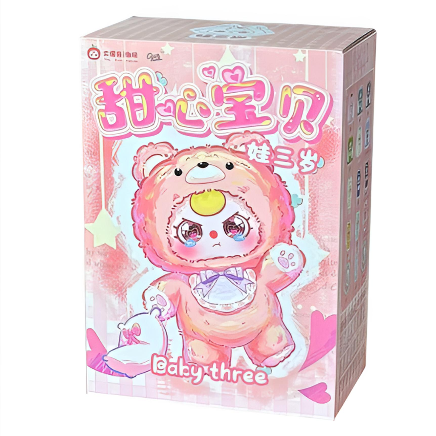 （现货）娃三岁四代甜心宝贝 400体毛绒（拆盒未拆袋子）