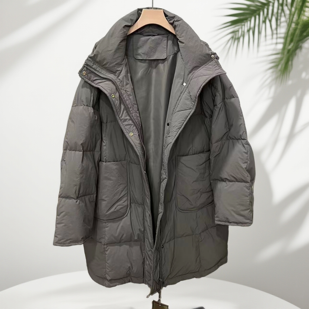 8811 中长款立领羽绒服