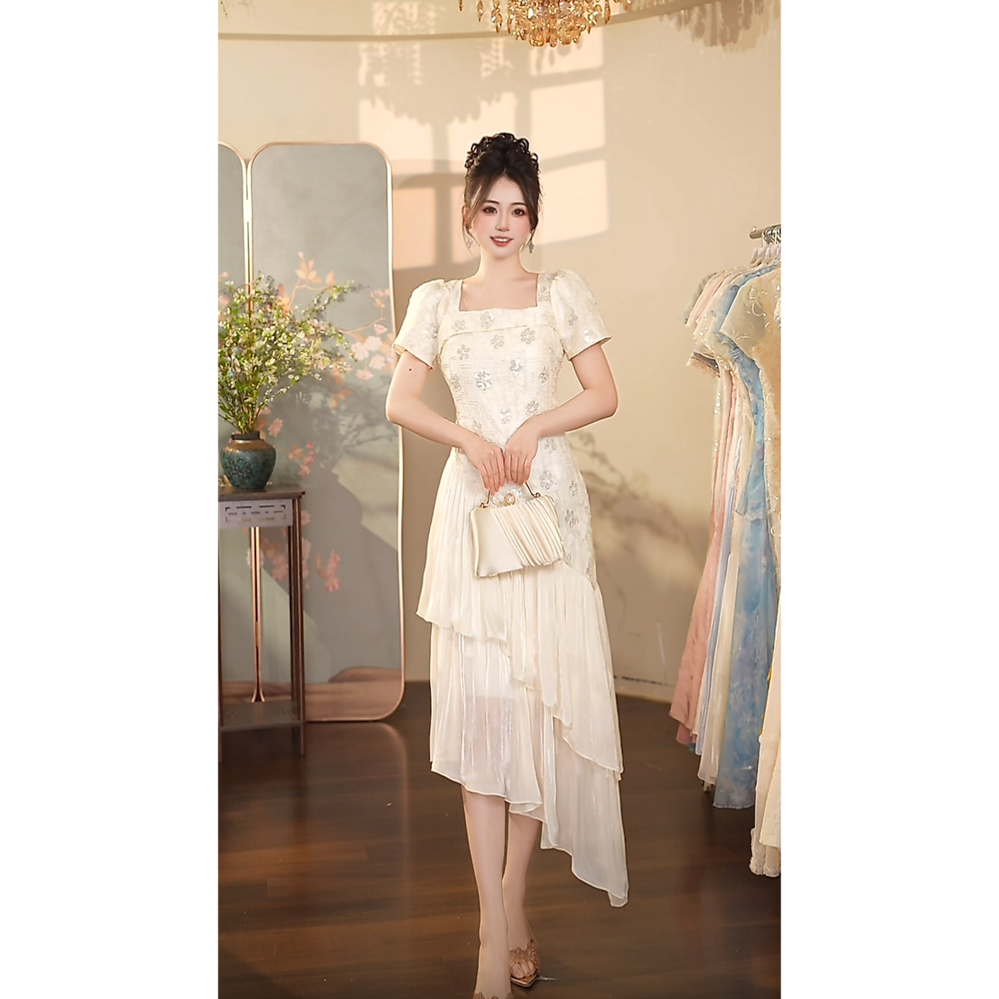 瑞瑞定制-1583连衣裙N967