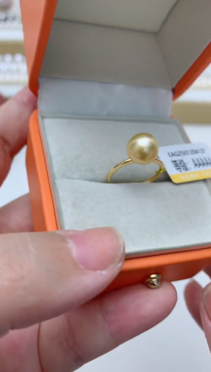 【闪购商品】海水珍珠戒指银S925镶嵌q68 