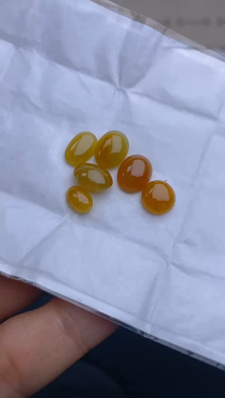 未镶嵌定制翡翠天然翡翠蛋面37