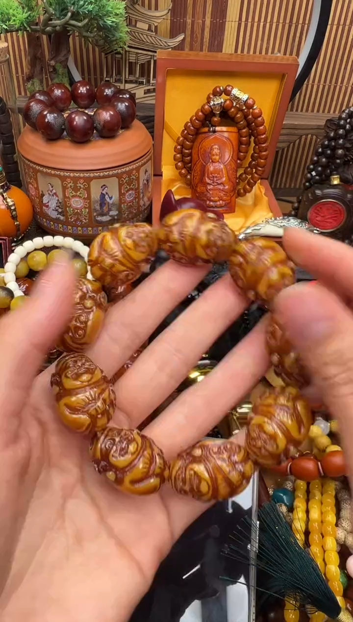 未镶嵌颈饰蜜蜡所见即所得所见即所得