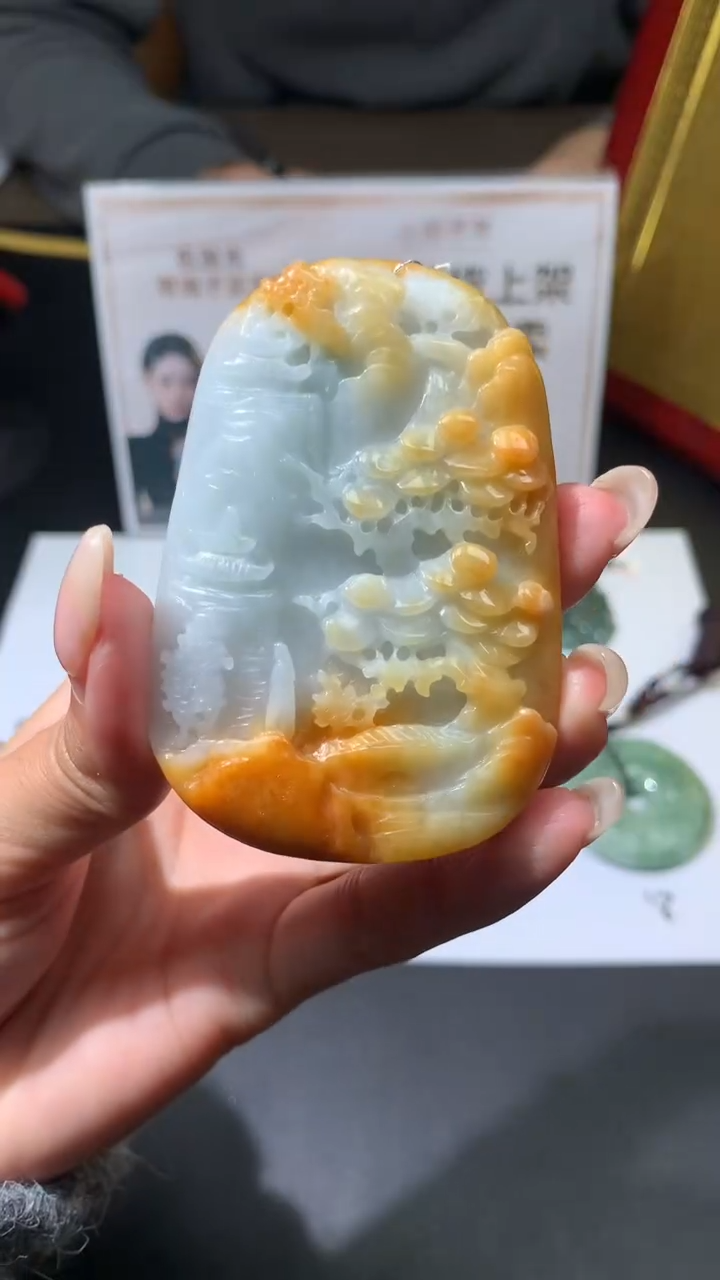 【闪购商品】定制翡翠未镶嵌不退不换CMH1件-A