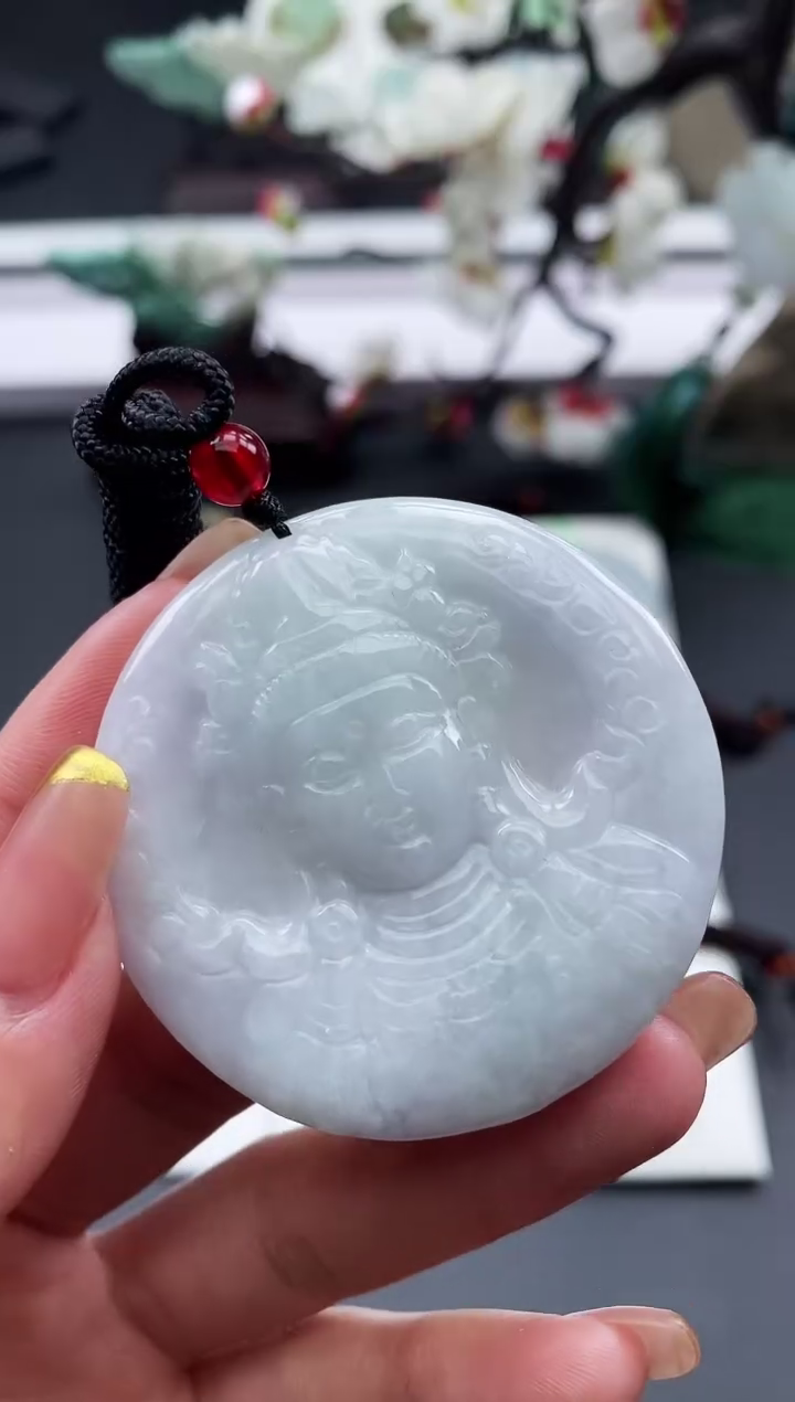 【闪购商品】翡翠颈饰未镶嵌天然缅甸A货翡翠