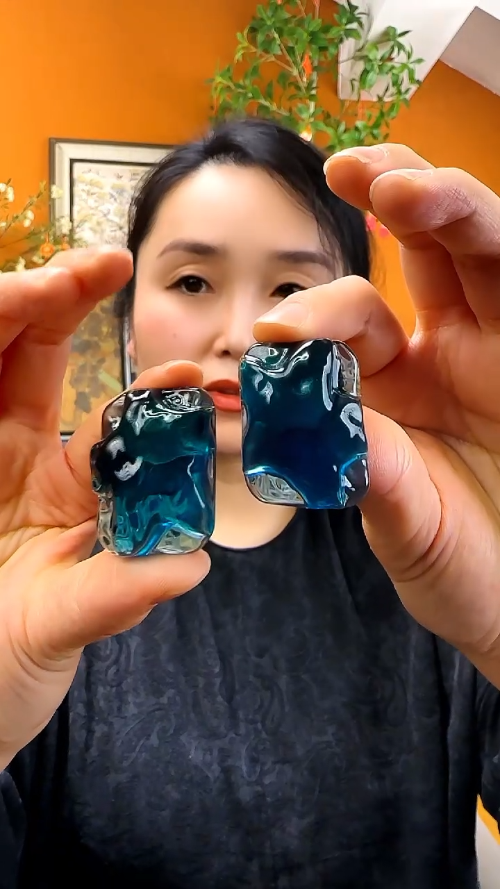 纯铜925银无耳钉
