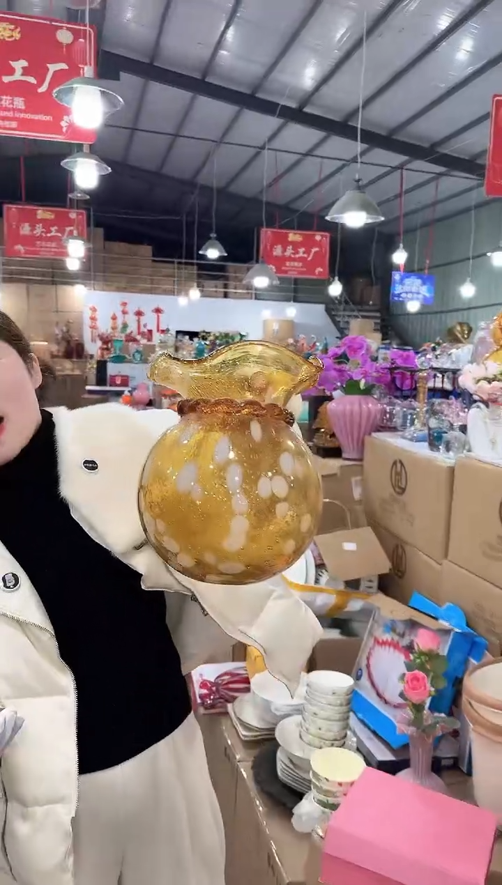 【闪购商品】无铅玻璃悠悠F-花器-3早