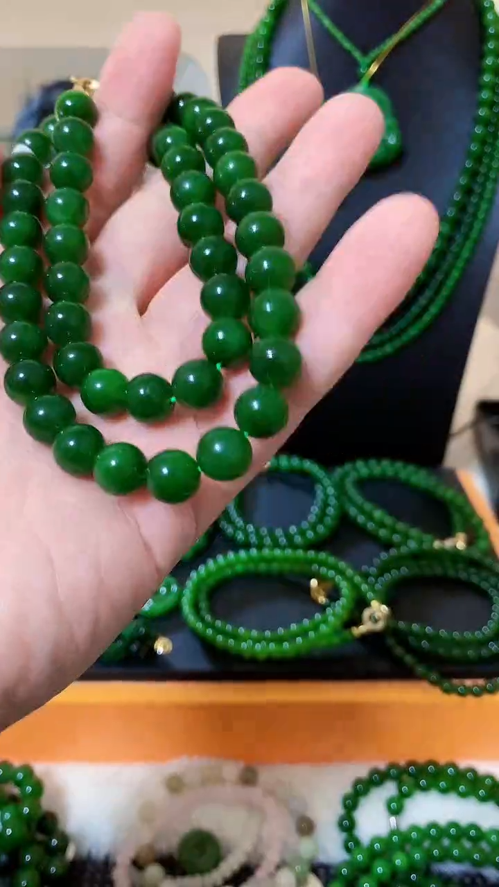 【闪购商品】和田玉（碧玉）项链未镶嵌10