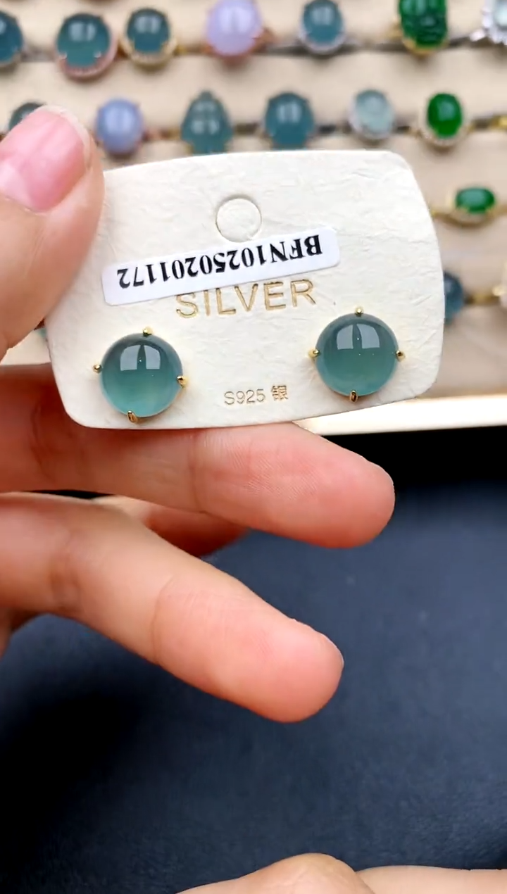 【闪购商品】翡翠戒指银S925镶嵌.....