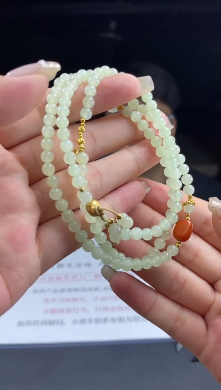 和田玉银S925镶嵌项链多样性-项链-X2860