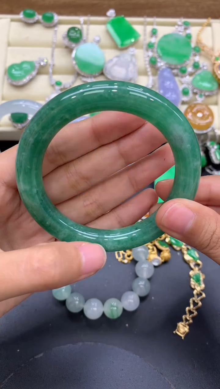 【闪购商品】翡翠手镯未镶嵌638-中国好珍宝