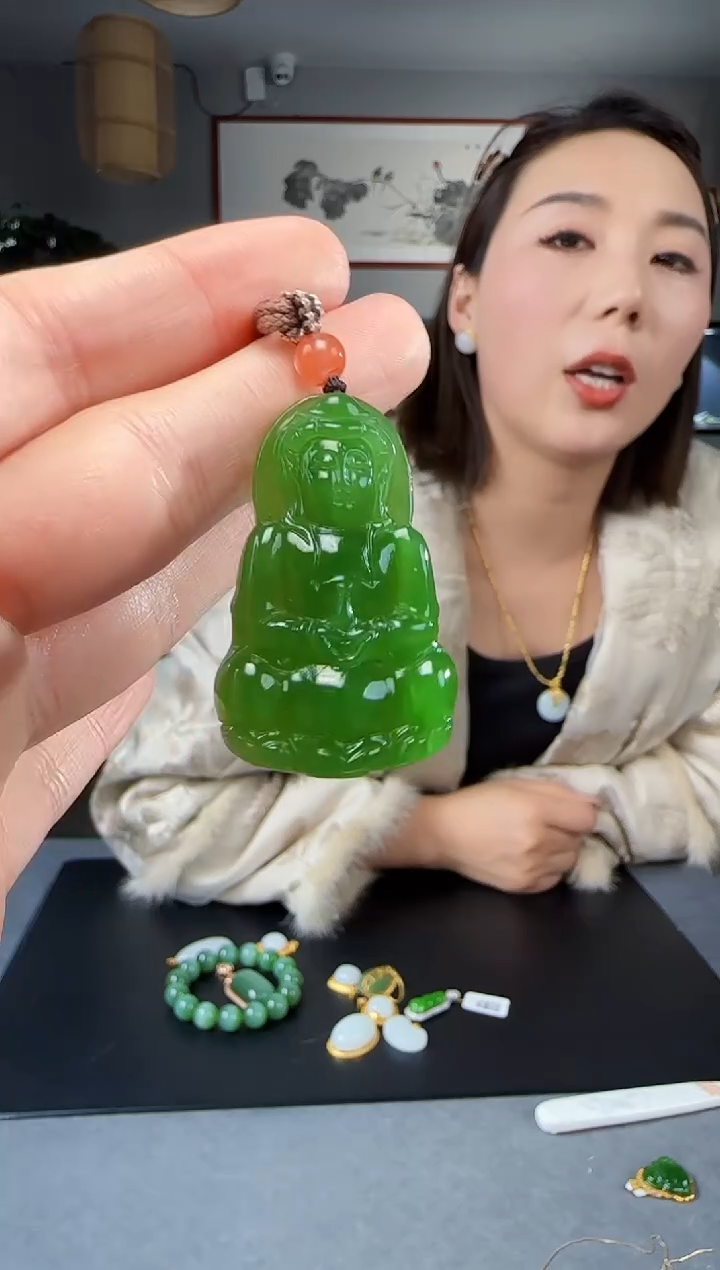 【闪购商品】和田玉吊坠(不含链)未镶嵌1