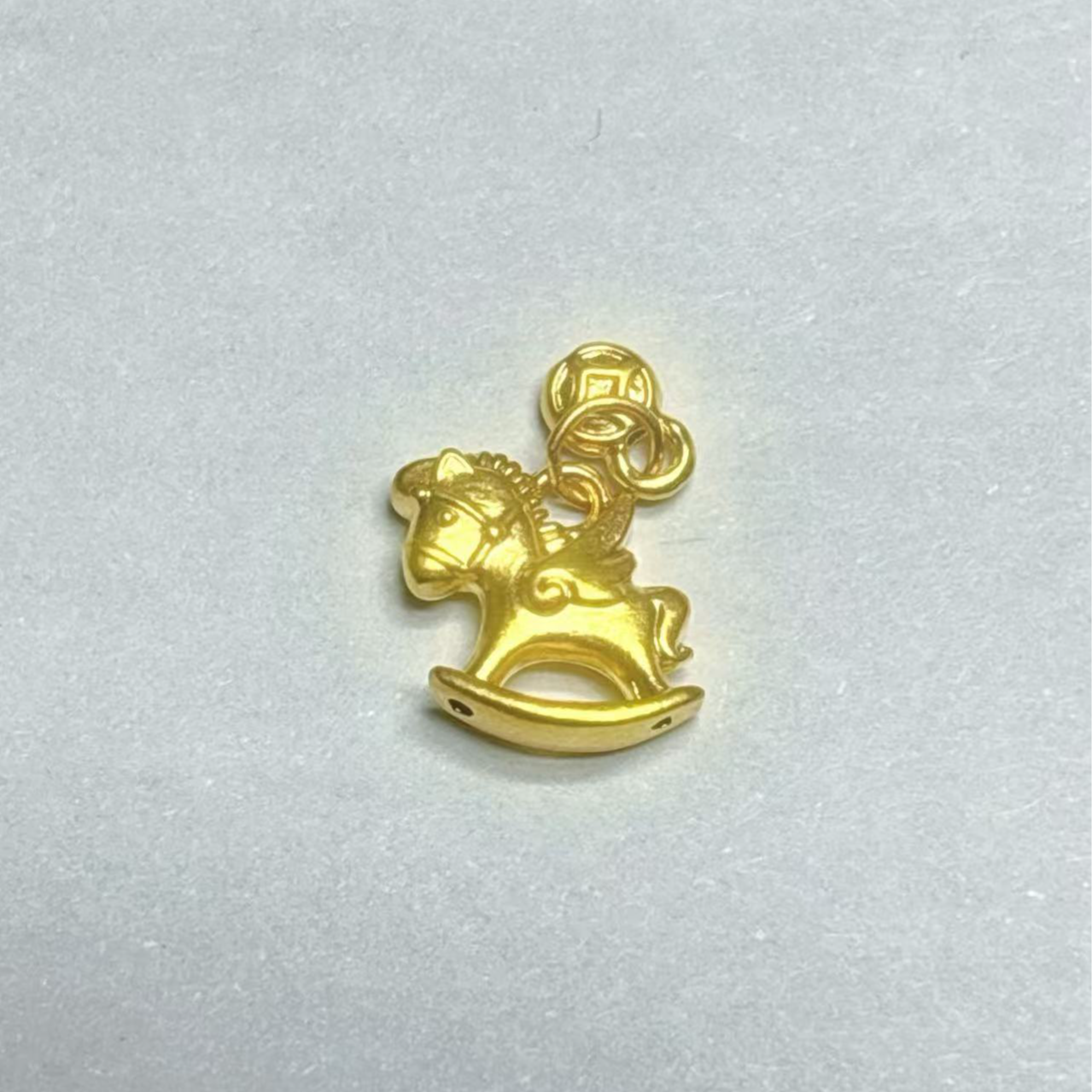 【小金姐】足金999摇摇马LW-111