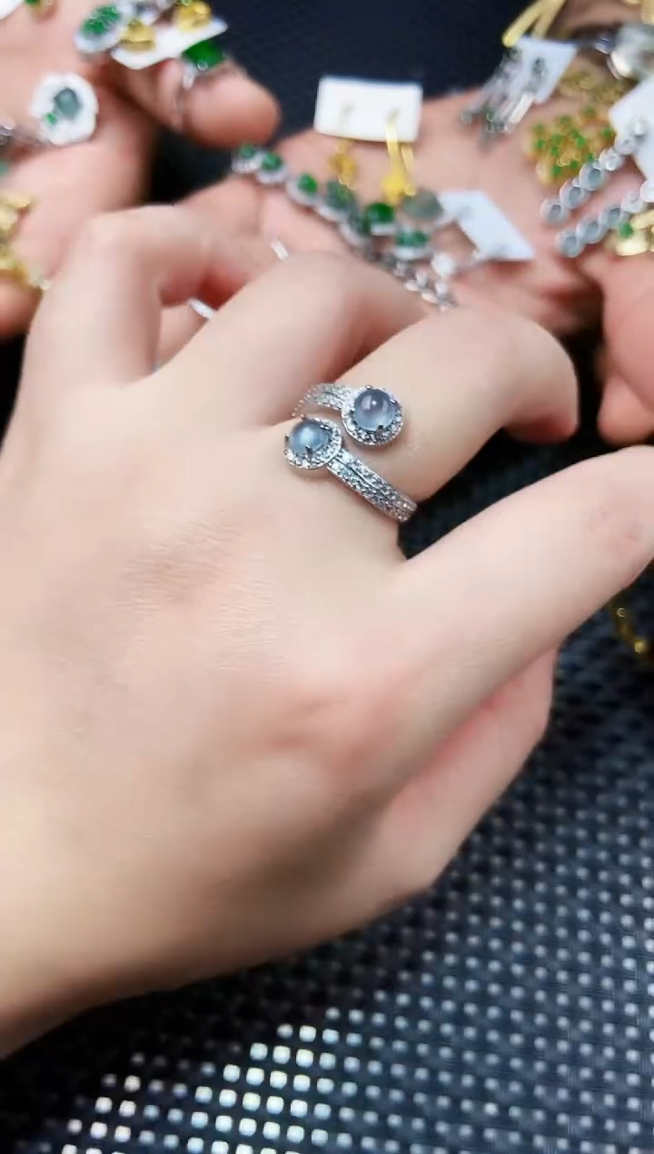 【闪购商品】翡翠戒指未镶嵌111111111