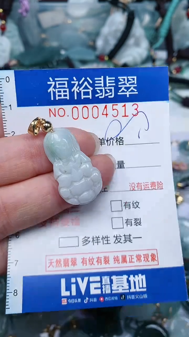 【闪购商品】翡翠颈饰未镶嵌...0004513