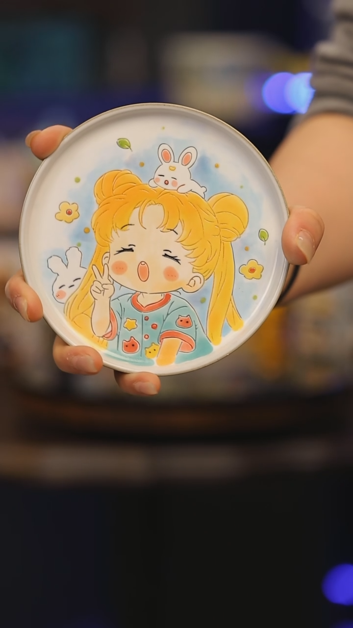 【闪购商品】摆件景德镇釉下彩绘设计师款式陶瓷