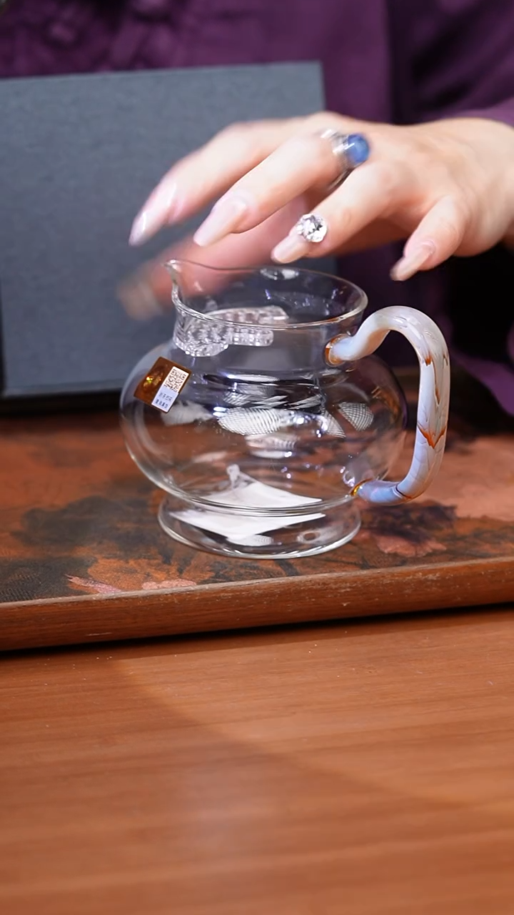 【闪购商品】禾器/熠然月牙款茶海/凤颜粉玉