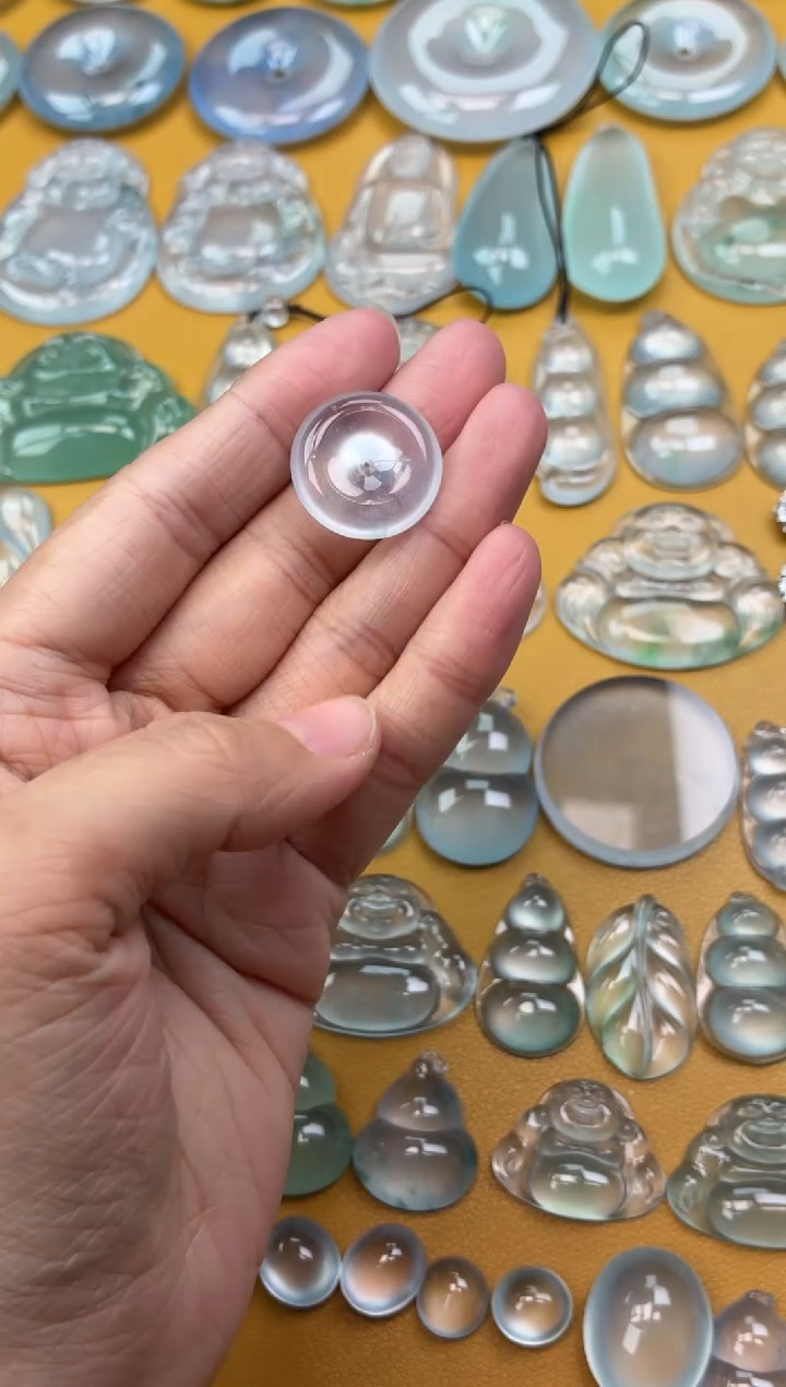 吊坠(不含链)未镶嵌翡翠55 平安扣 19.7 5.8