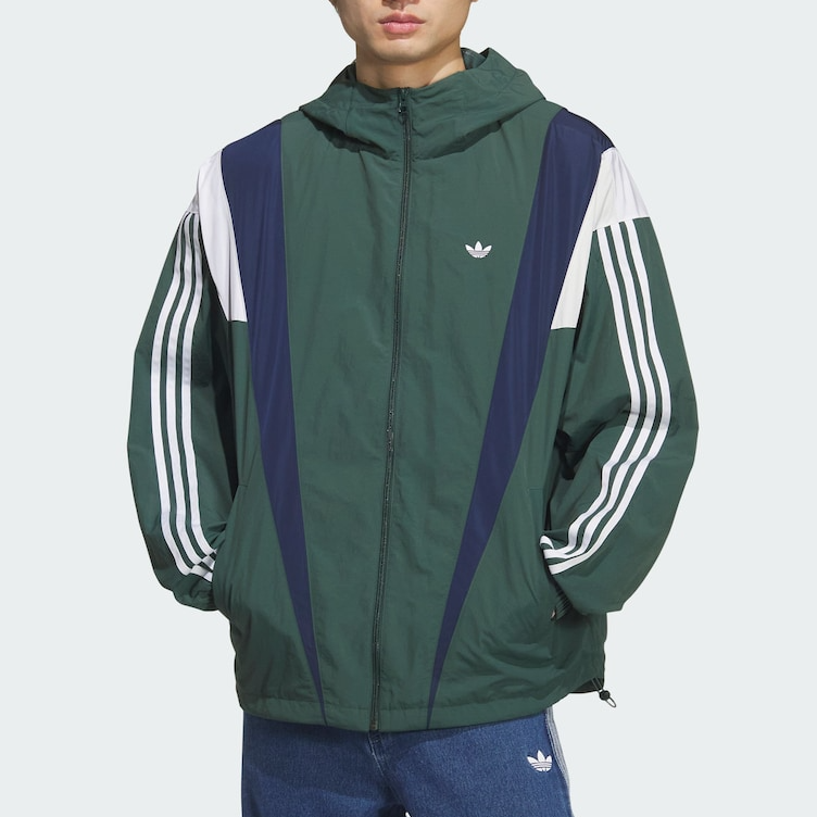 adidas/阿迪达斯 三叶草 复古 三条纹 宽松 外套 KS3553