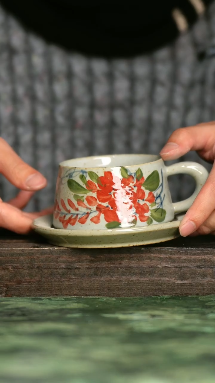 【闪购商品】青诗集手工手绘瓷器