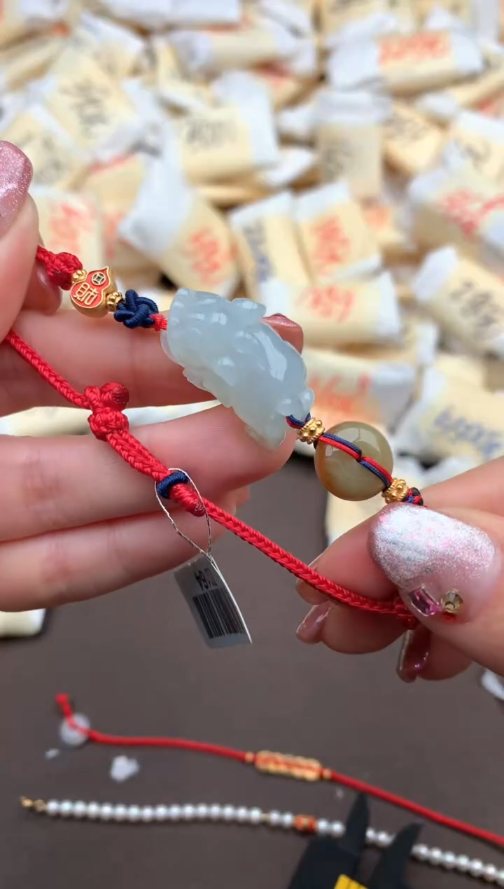 【闪购商品】翡翠手绳未镶嵌一