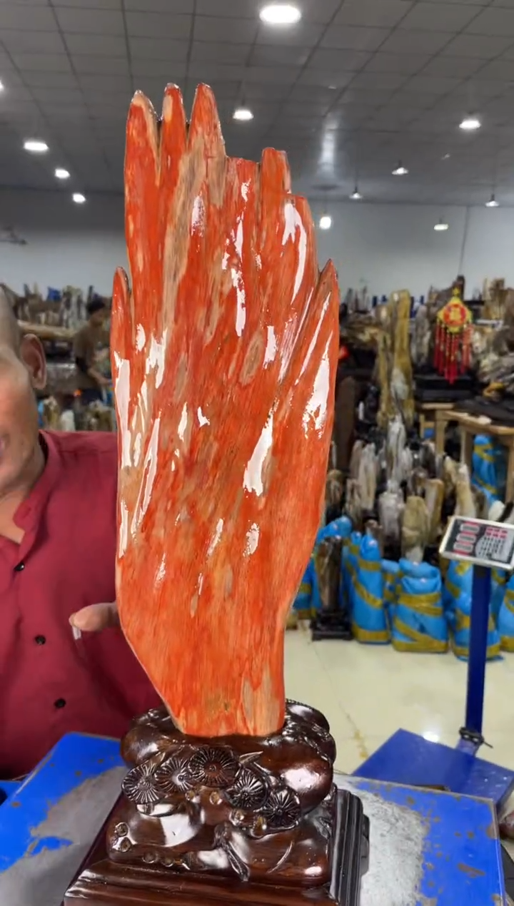 硅化玉未镶嵌摆件14