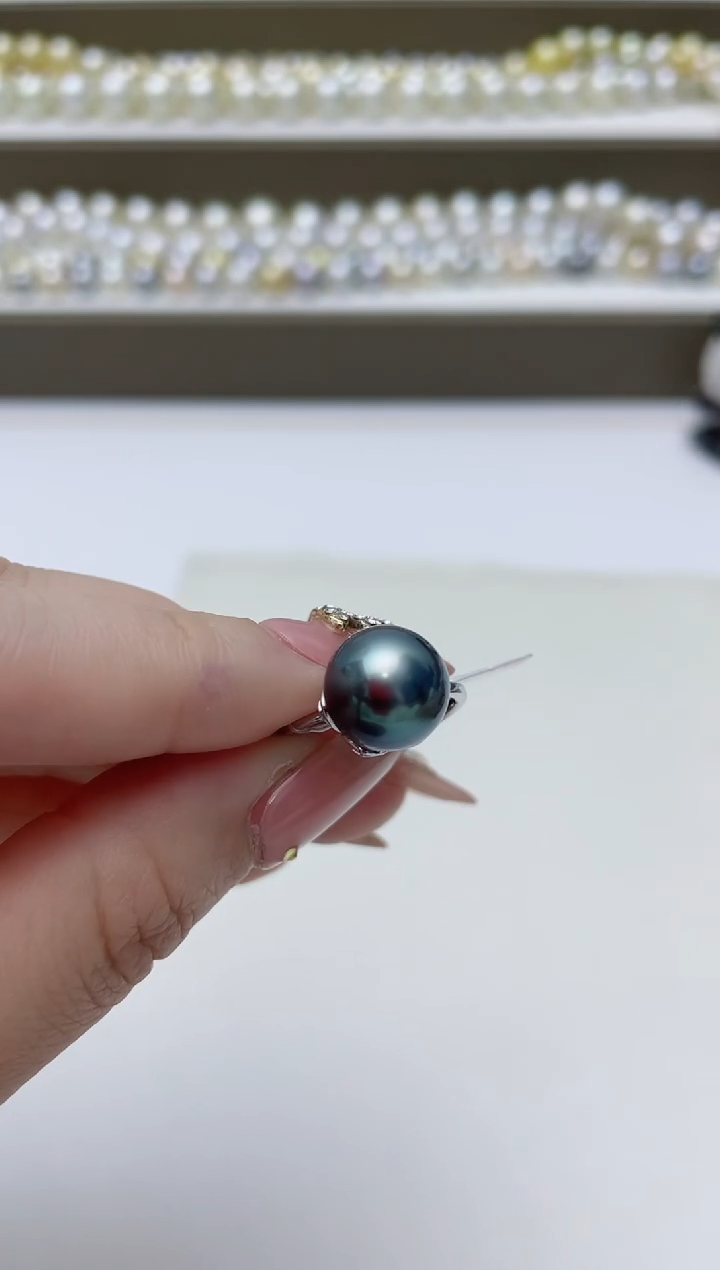 【闪购商品】海水珍珠戒指银S925镶嵌A58