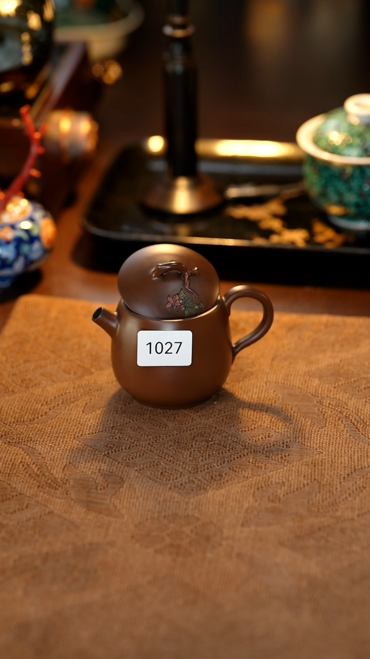 【闪购商品】雲梦茶器紫陶小壶1027